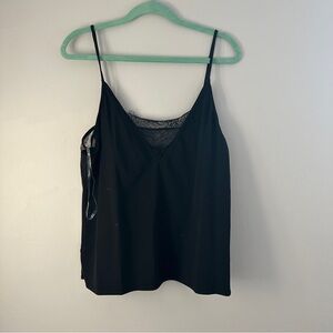 NWT Buckle Black cami. Size XL. Lace detail